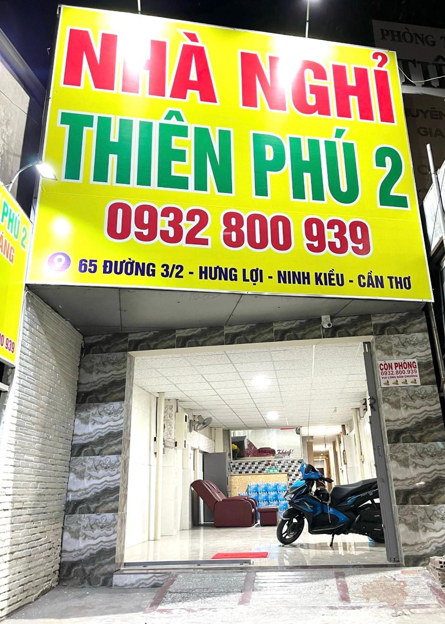 Nha Nghi Thien Phu 2 Hotel Cai Rang Exterior photo